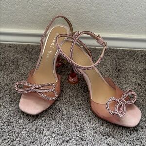 Gianni Bini Blush Bow Heels
